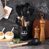 14pcs Silicone Utensil Set with Plastic Holder