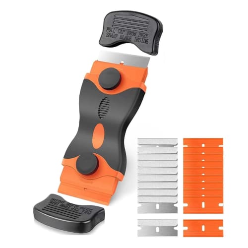 

ShuaWdk Plastic Scraper, Mini Scraper Set, Sticker Remover, Double-Head Scraper, Cleaning Tool for Windows, Bathrooms, and Kitchens, Spatula, Sticky R