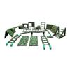 Xunsen Kids Outdoor Parkour & Obstacle Training Equipment