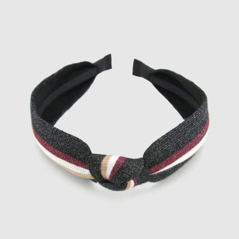 LALA Twinkle Knot Hairband - Black