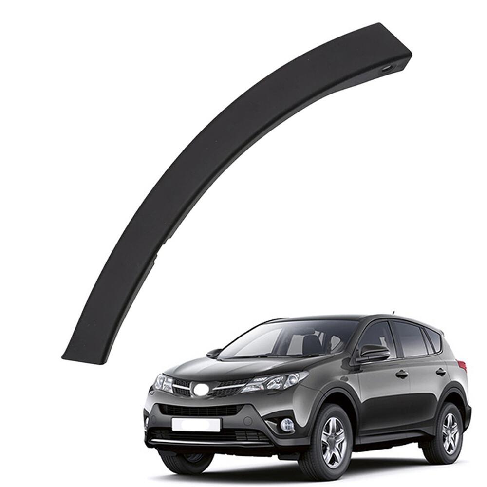 Black Left Front Bumper Wheel Fender Molding Trim For Toyota RAV4 2013 2014 2015