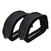 2Pairs Black Bike Pedal Clip Tape  for Fixed Gear, Road, MTB, BMX and Exercise Bikes Pedal