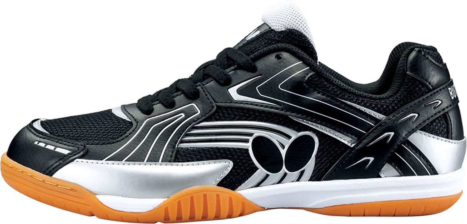 Butterfly Resoline Race Table Tennis 93690 Size Shoes, 278, Black, 25.5