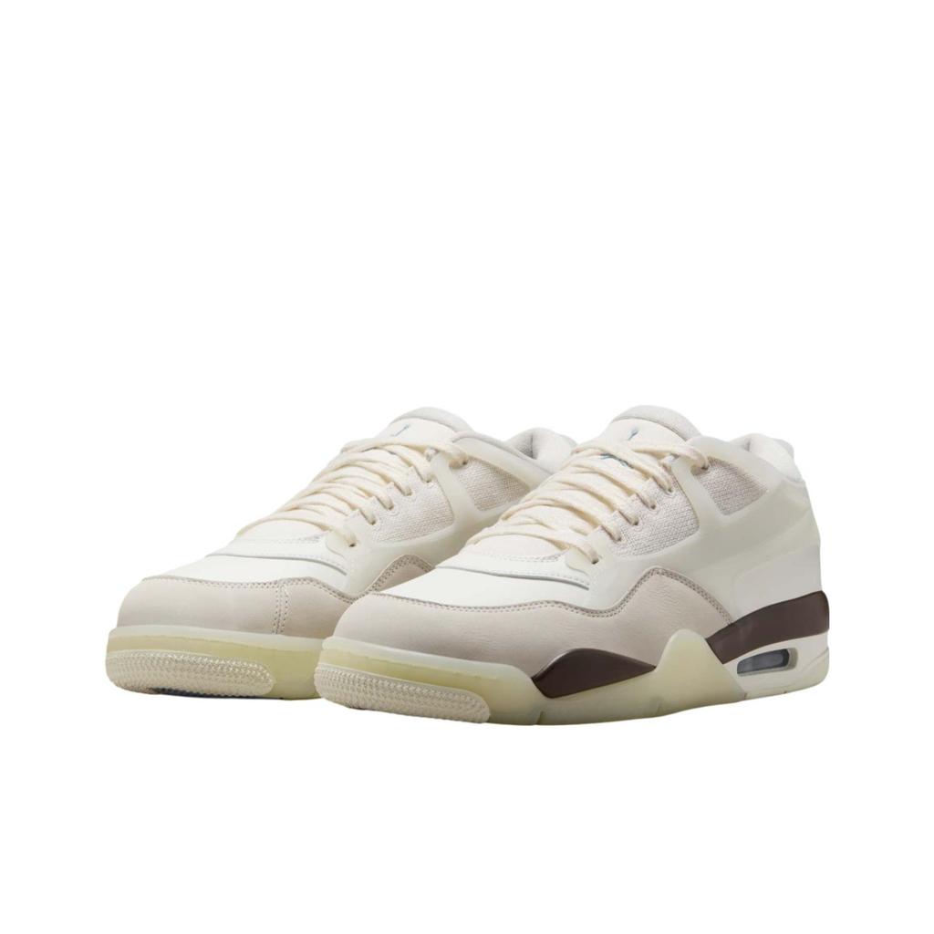 Air Jordan 4 RM Hemp Men Sneakers Cream Sail Light-Armory-Blue IB8857-141