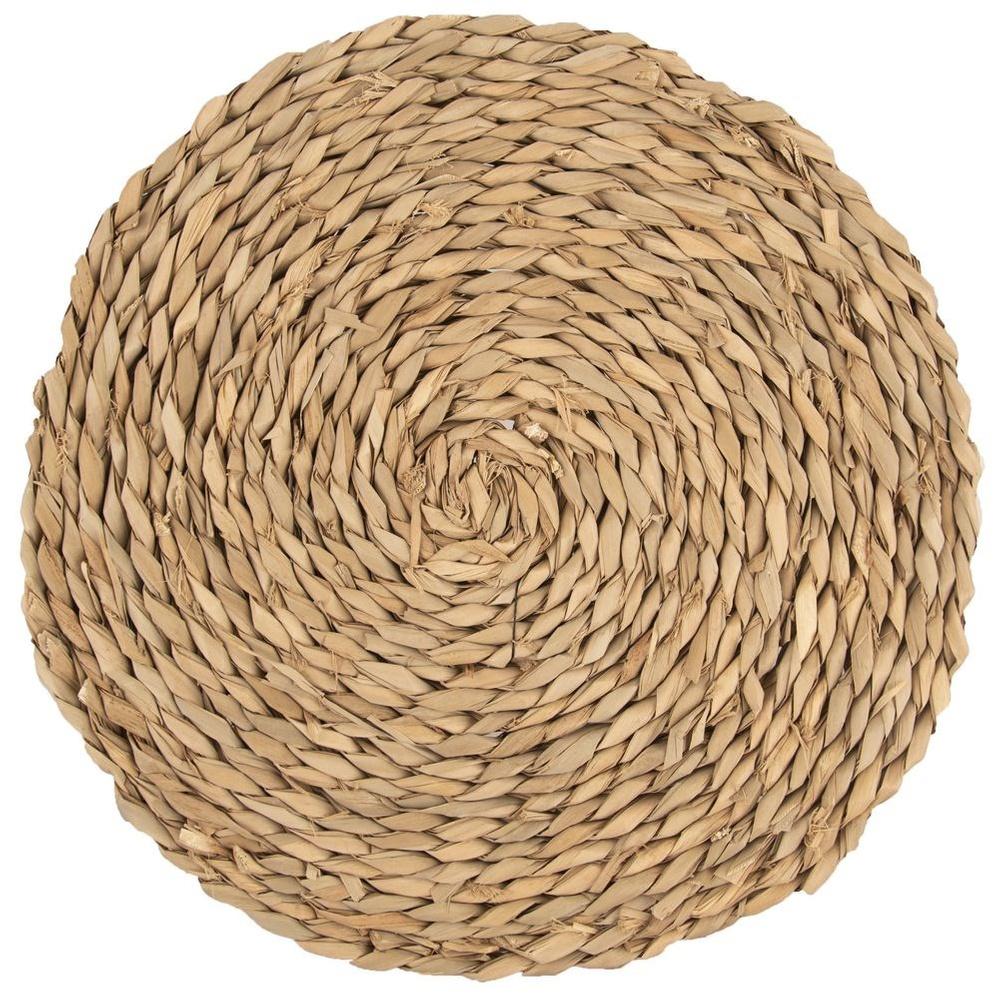 Natural round table mat 35 cm