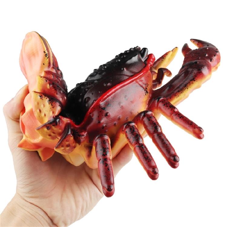 Wildlife Enthusiasts Gift Artificial Lobster Intricate Sea Creature Sculpture