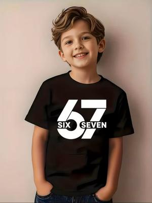 Summer Meme T-Shirt for Kids Funny Digital Print Short Sleeve Tee Loose Comfortable Tops Streetwear Fashion Kids Clothes