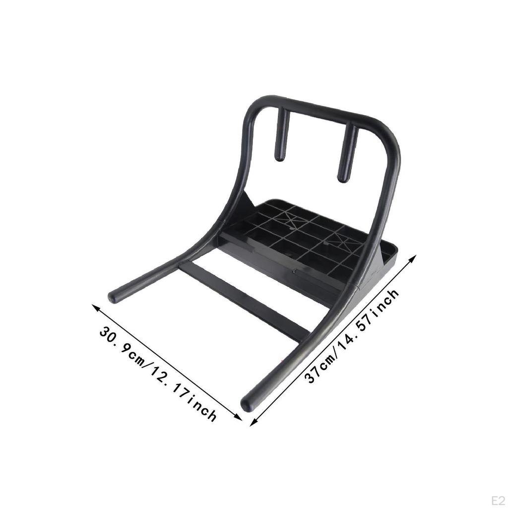 Boat Motor Mount Fishing Kayak Holder Stable Easy to Install Marine Premium Spare Part with 4Pcs