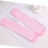 Women's Rainbow Stripe Half-Finger Cotton Dance Gloves with Sun Protection