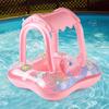 Pool floats with canopy for Kids Toddler Infant Pool Float for Baby Swimming Ring Floaties for Pool Beach Toys for Party