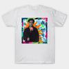 Men Black Print T-shirt Rider Strong No-Cut Transfer Paper Print Cotton Tshirt