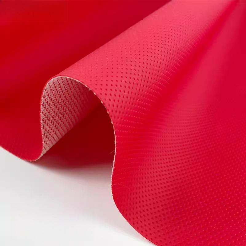 Width160cm Frosted Artificial Leather Fabric By Meter for Car Decoration Sofacovers Sewing Plain Dots Pattern Waterproof Textile