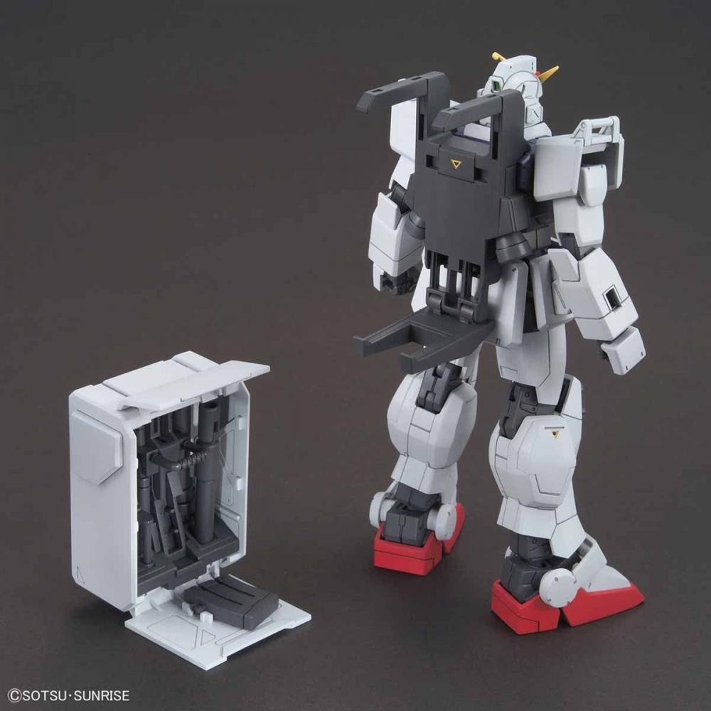 HGUC Mobile Suit Gundam 08th MS Platoon Ground Type Gundam 1144 Maßstab, farbcodiertes Plastikmodell