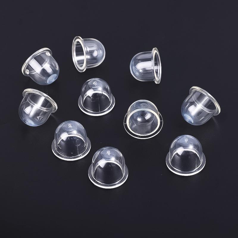 10 PCS Transparente Benzin-Pumpbirne Kraftstoffpumpe Birnen Ölblase für Kettensägen Gebläse Trimmer Kettensäge Vergaser Zubehör