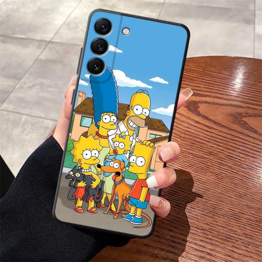 Phone Cover Case for Samsung Galaxy A24 A34 A12 A13 A23 A51 A52 A54 A71 A14 A15 A16 A17 A72 A73 The S-simpsons Cartoon