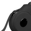 Retractable Dog Leash Tangle Free Pet Traction Extendable Telescopic Walking Leash Black M Fit