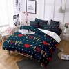 Love Heart Duvet Cover Set King Size Valentines Bedding Set Pink Love Heart Pattern Soft Microfiber Fabric For Girls Women Quilt