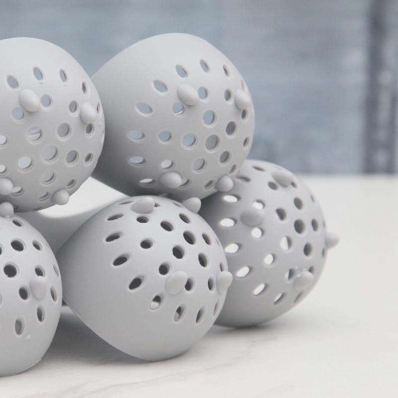 4/6 Hole Silicone Egg Cooker High Temperature Resistant Steamed Egg Tray Food Grade Complementary Food Tools