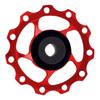 Mountain Bikes Derailleur Pulley Metal Precise Shifting Reduce Wear Derailleur Pulley Wheel for Mountain Bikes