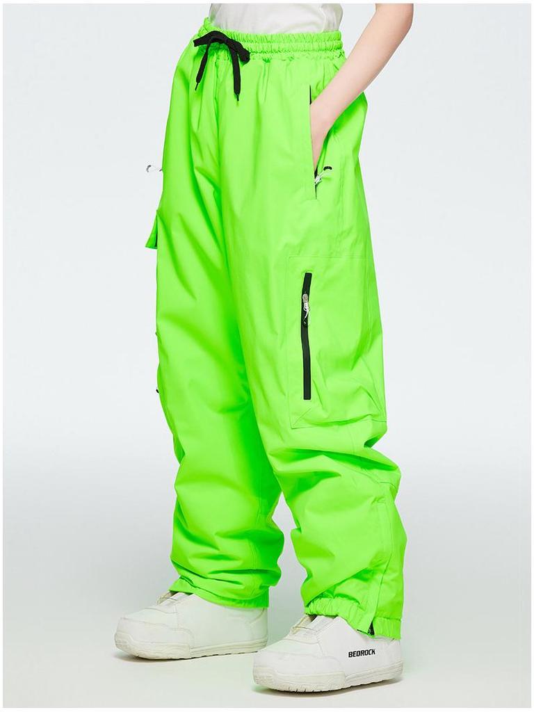 Unisex Ski Pants 2024-25: Windproof, Waterproof, Insulated for Outdoor Snowboarding