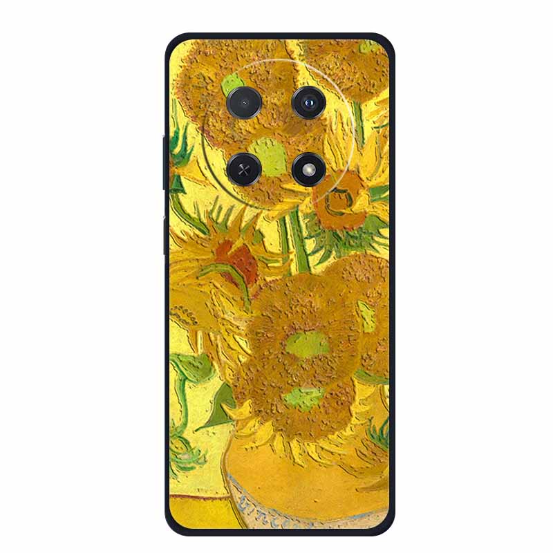 3D Emboss Case For Huawei Nova 14i Phone Case Coque Flowers Silicone Soft Back Cover For Huawei Nova 13i Y91 12i Case Funda Para