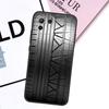 Black Tire Tyre Tread Texture Case For Xiaomi 15T Pro 14T 13T 17 Pro Max 14 15 Ultra POCO X7 X5 X6 F5 F6 F7 F8 Pro Cover