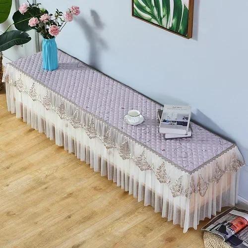 Combination Tablecloth for Coffee Table  TV Cabinet Full Coverage Mat for Living Room Cover New Fabric Dust Cover Cloth Set