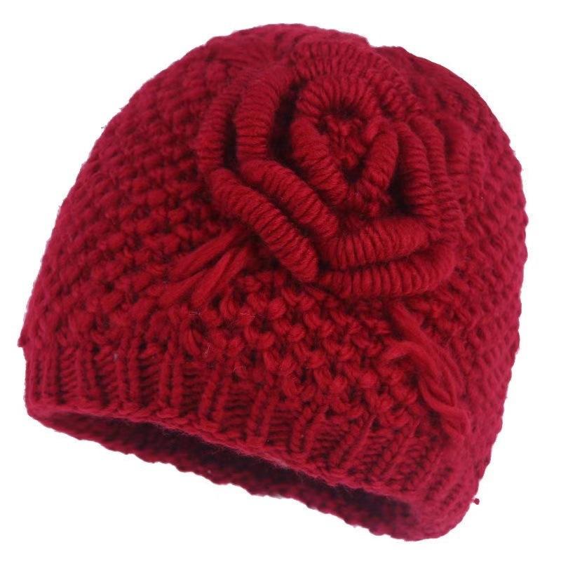 New Style Mom Hat for Women Winter Imitation Mink Fur Hat  Fashionable Leather Warm Hat  Middle Aged and Elderly Fur Tomb Cap Trend