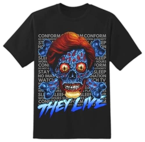 

They Live Alien Men s T-Shirt Black M