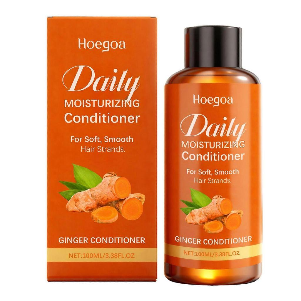 Hoegoa Ginger Soft Hair Conditioner Moisturizing Hair Improving Dry Hair Care Hair Scalp Hydrating Hair Root