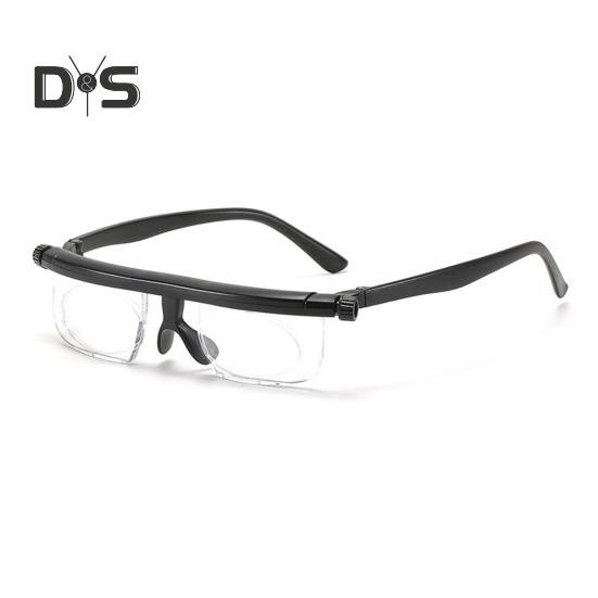 

Vi Регулируемые очки для чтения с защитным футляром Vi-Shift, полукруглые противотуманные легкие и легкоочищаемые носоупоры для мужчин, регулируемые очки для близи A