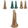 Versatile Long Hooded Cloak For Fantasy Role Play And Anime Events