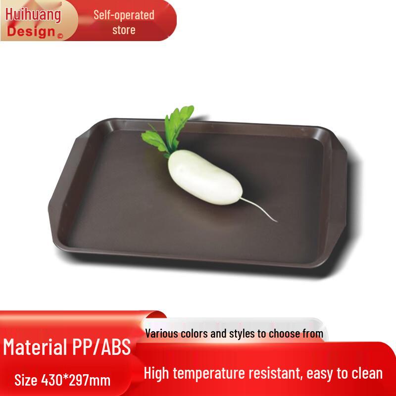 Rectangular Plastic Serving Tray