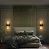 Luxury LED Wall Light Dimmable Nordic Wall Lamp Creative Bedside Lamp  Restaurant