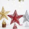 Versatile Christmas Tree Charm with this Five pointed Star Toppers Decor Made of Durable Material, for Decorating Homes