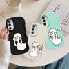 Cartoon Duck Soft Phone Cover Case for Samsung Galaxy A52 A13 A14 A11 A15 A12 A21s A16 A05 A04 A22 A06 A03 A33 A23 A53