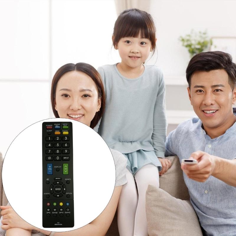 Nonslip Grip Universal Remote Control GB349WJSA Easy Operation ABS Shatter Resistant Quick Battery Change