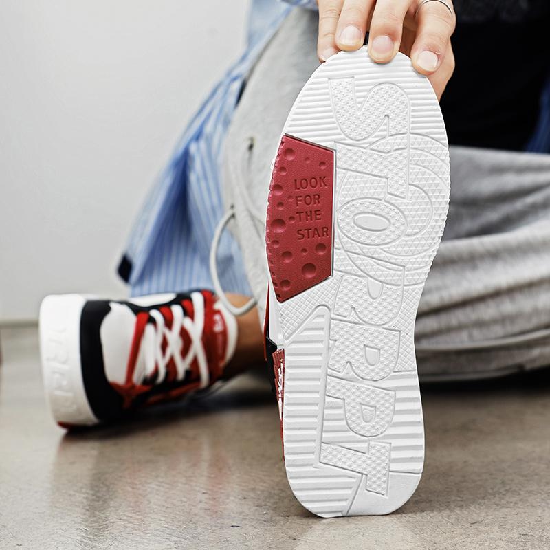 Lässige Sportschuhe für Herren, All-Match, verschleißfeste Herrenschuhe, modische Sport-Freizeit-Laufschuhe, Basketball-Schuhe, Board-Schuhe, Schnür-Sneakers