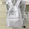 Schoolbag Korean Cute College School Bag Female Junior High School Elementary School Student Versatile Large Capacity Backpack Leisure Travel 