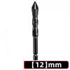 6/8/10/12mm Carbide Head Drill Bit Eccentric For Granite Tile Wood Metal Glass Power Tool Accessories
