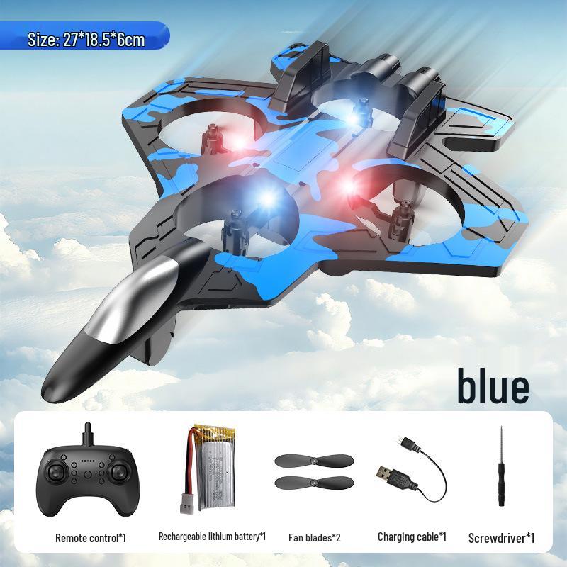 Brinquedo Planador de Espuma Caça RC Infantil - Pequeno Drone para Alunos do Ensino Fundamental