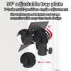 Miwayer 35mm Rotatable Metal DJ Speaker Stand Adapter Top Cap /90° Angle Adjustable  Tripod Pole Mount Adapter for Stage/Event