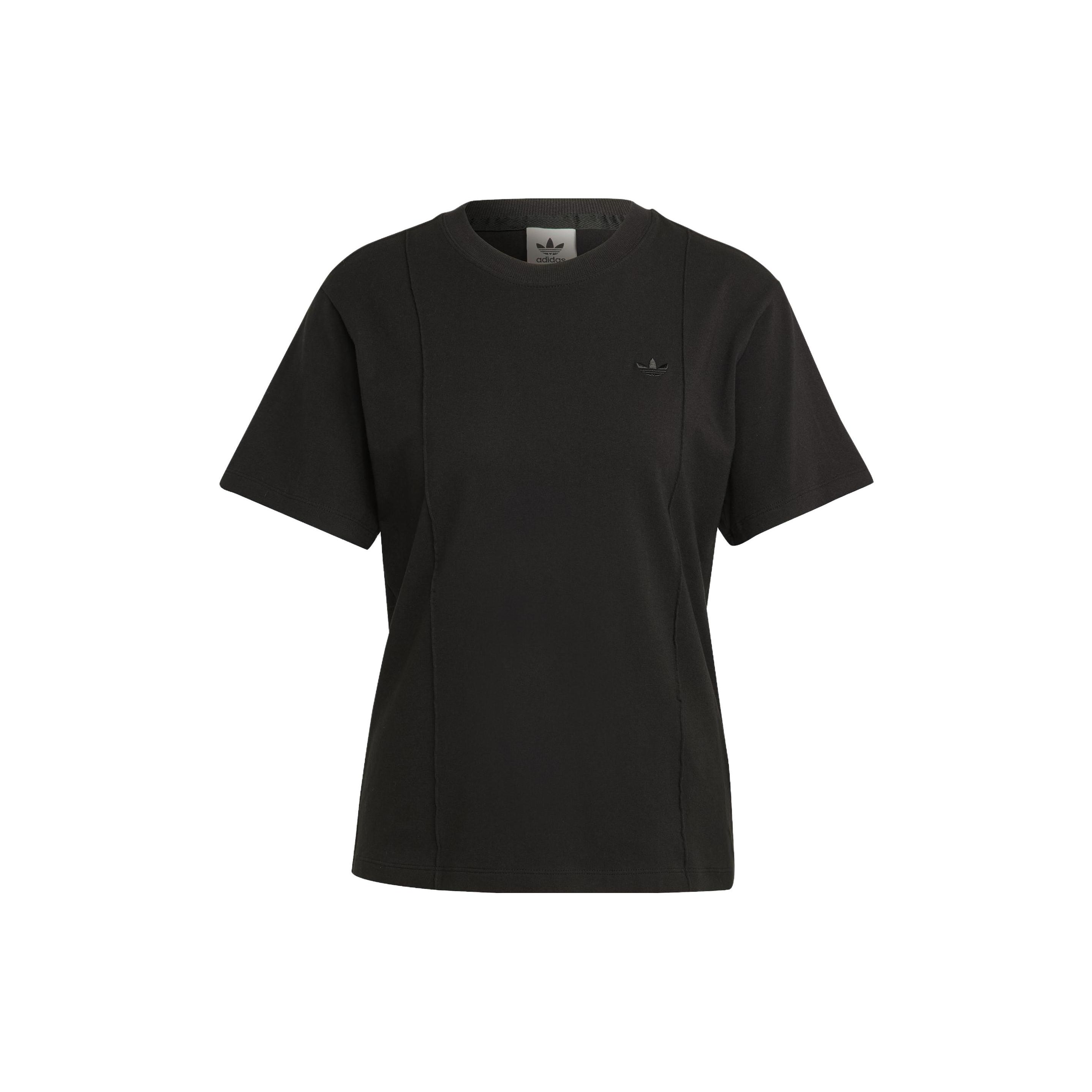 

Adidas Originals Essentials Logo T-Shirt Women Tops Black IC5277 XXS