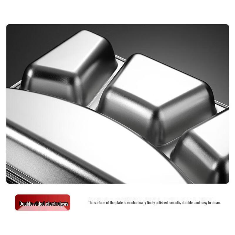 Imvanfu 304 Stainless Steel Divided Meal Trays