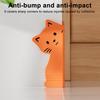 Cat Silicone Anti-Collision Pad Self-Adhesive Baby-proof Safety Corner Protector Thickened Home Living Room Wall Corner Protection Bumper Guard
