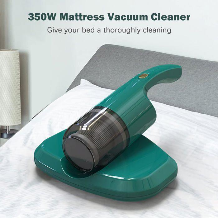 Anti-mite Cordless vacuum cleaner - RUSSBOY - Power 350 W - Vacuum 50 kpa - UV light - Battery 2400 mAh