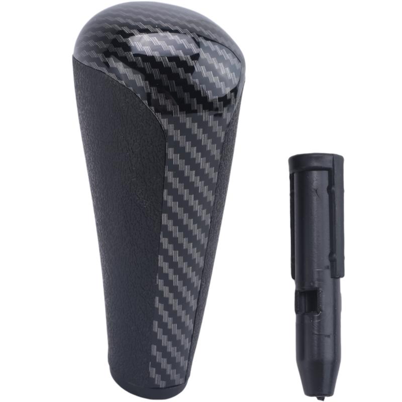 A51K-Carbon Fiber AT Gear Shift Knob Shifter Lever Stick For Citroen C2 C3 For 206 207 307 408