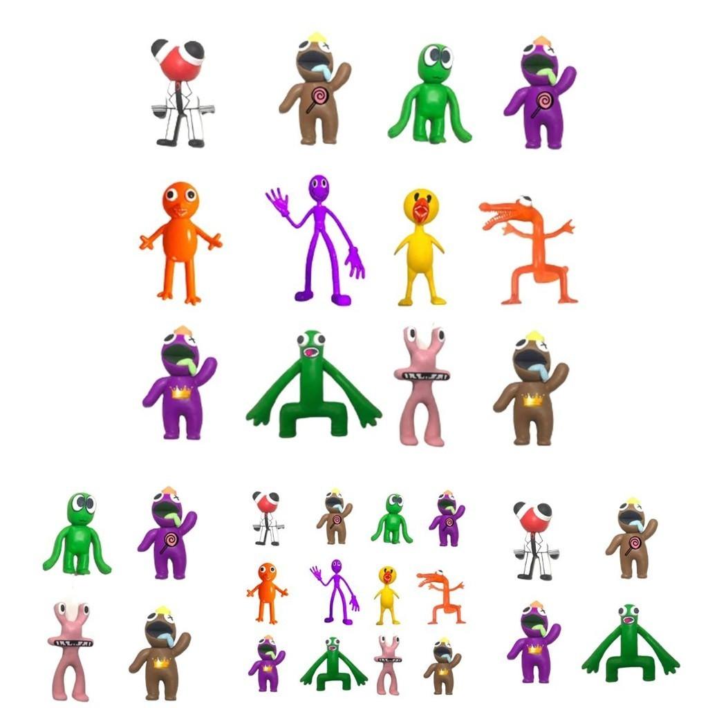Roblox Rainbow Friends Figure Toy Model Durable Colorful Cake Topper Ornament For Kids' Xmas Gifts