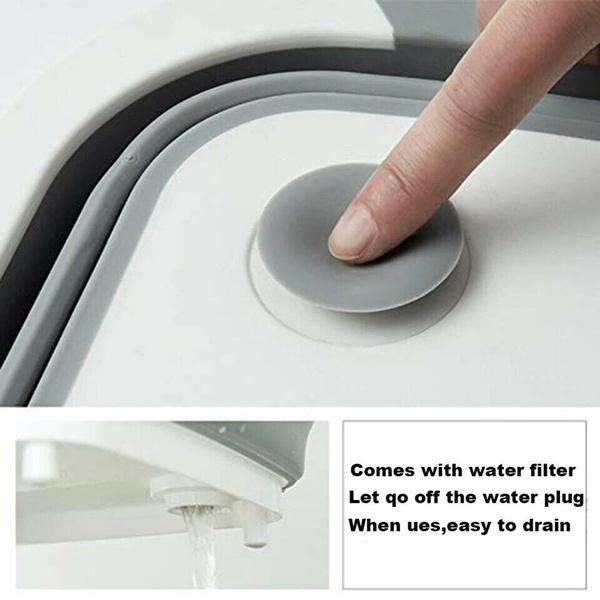 4 In 1 Multi-Board No More Tools Drain Basket Foldable for Kitchen Fruit Vegetables