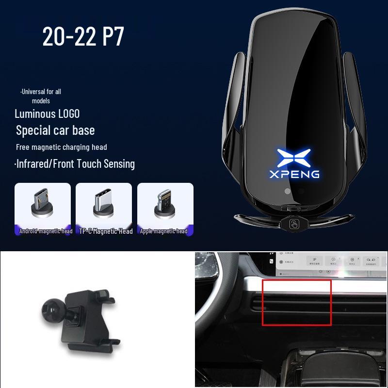 XPeng G3/P7/P5 Magnetic Wireless Fast Charging Phone Holder with Smart Sensor for Air Vent.